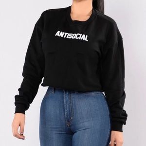 Antisocial sweater